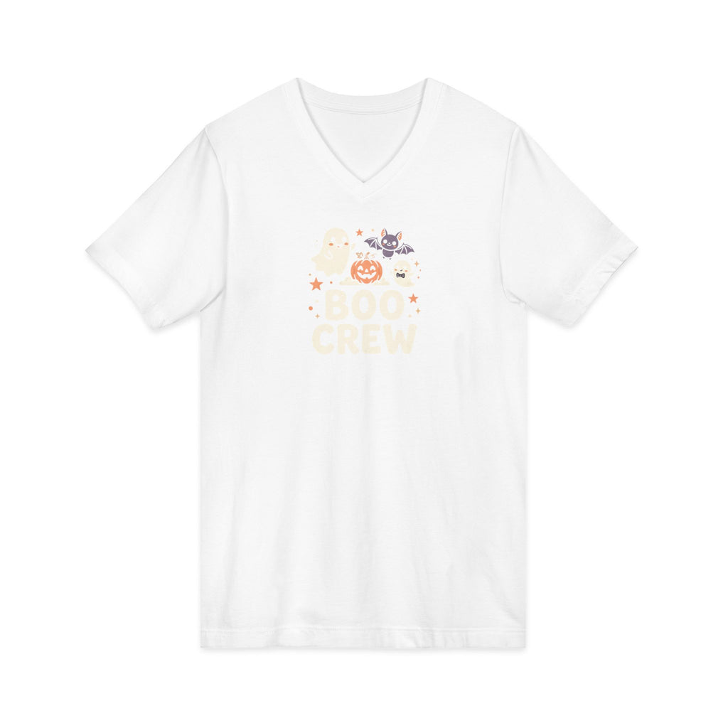 "BOO Crew" Adult V-Neck Tee