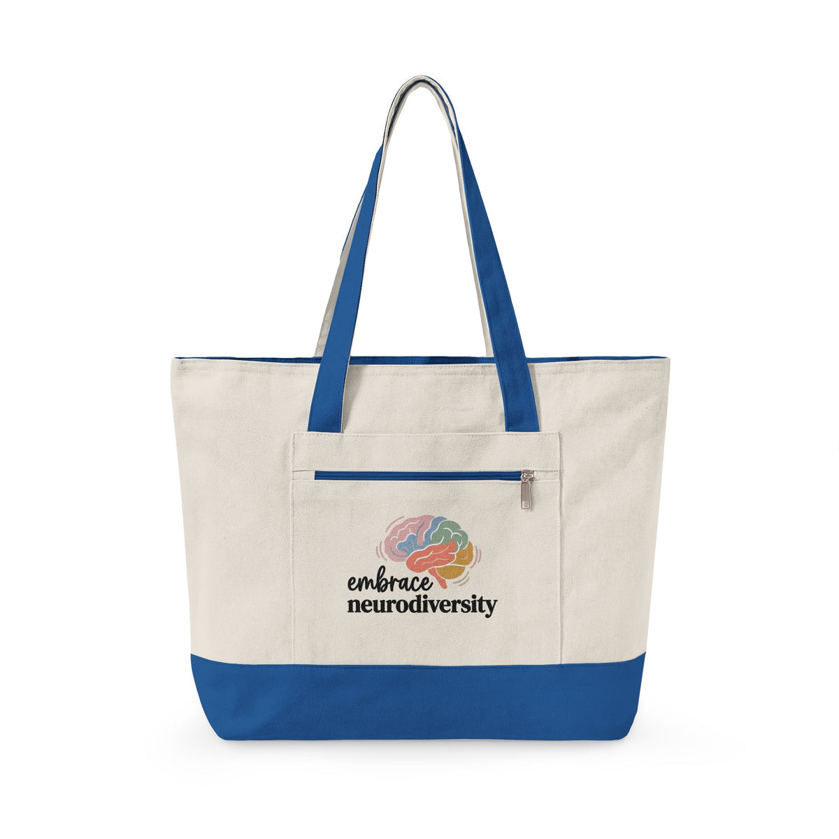 "Embrace Neurodiversity" Canvas Tote
