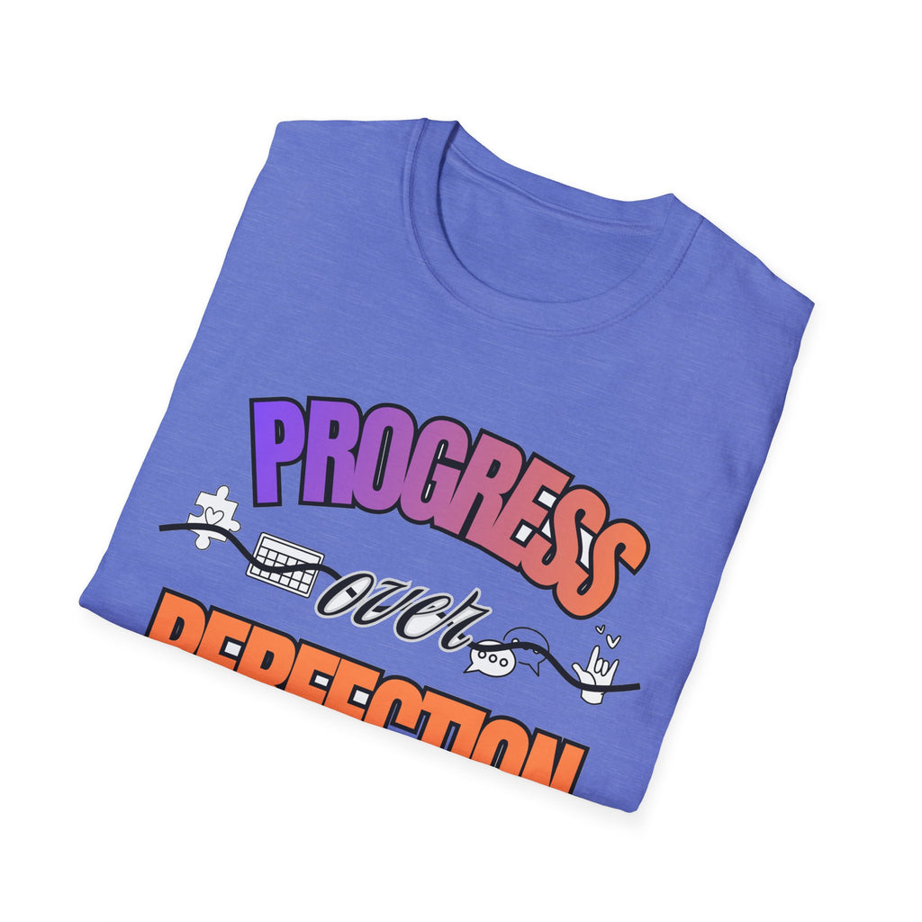"Progress Over Perfection" Adult T-Shirt