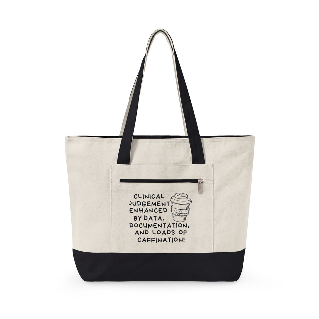 “Clinical Judgement" Canvas Tote Bag