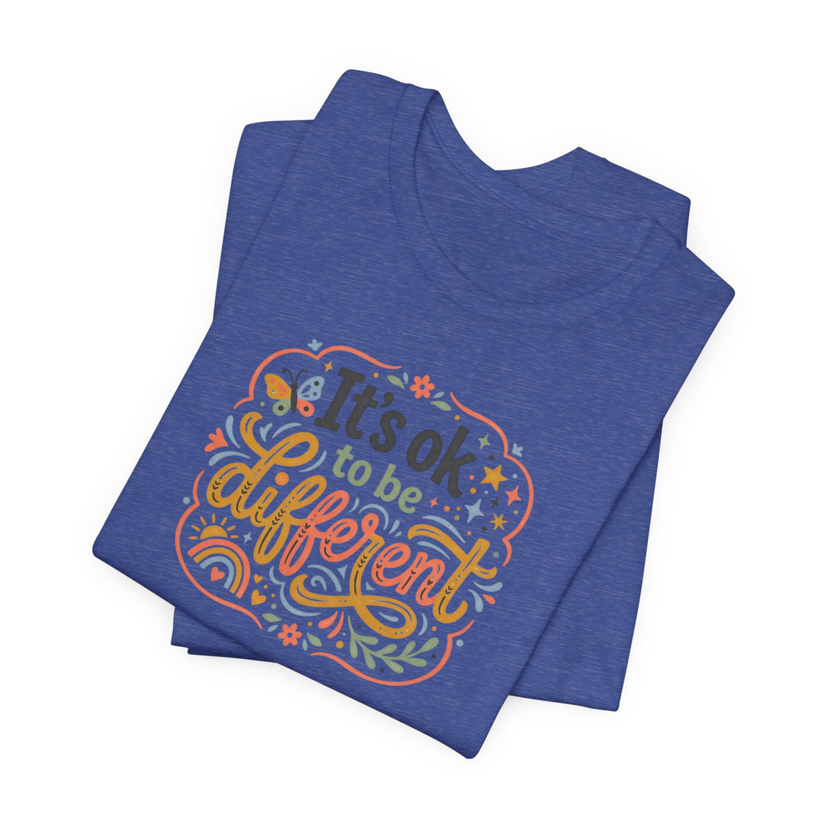 "It's OK To Be Different" Adult T-Shirt